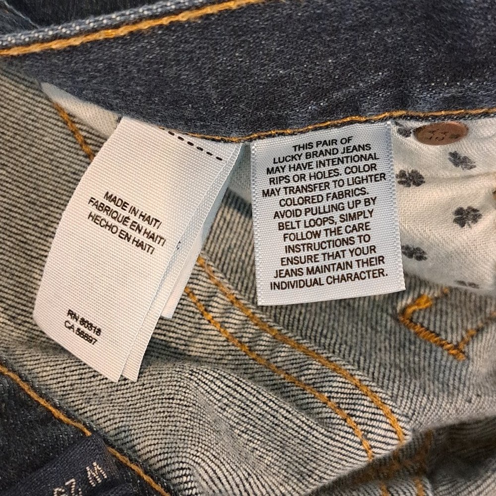 Lucky Brand 121 Heritage Slim Fit men's 29x30 jeans - Picture 12 of 16